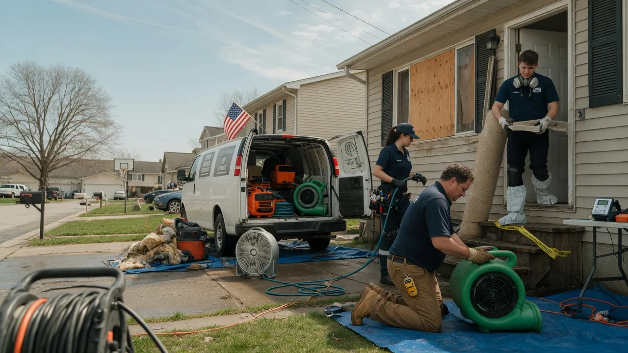 Water Damage Restoration in Dickens, TX near me